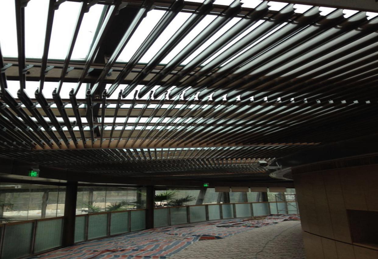 重庆恒大项目部电动欧式百叶